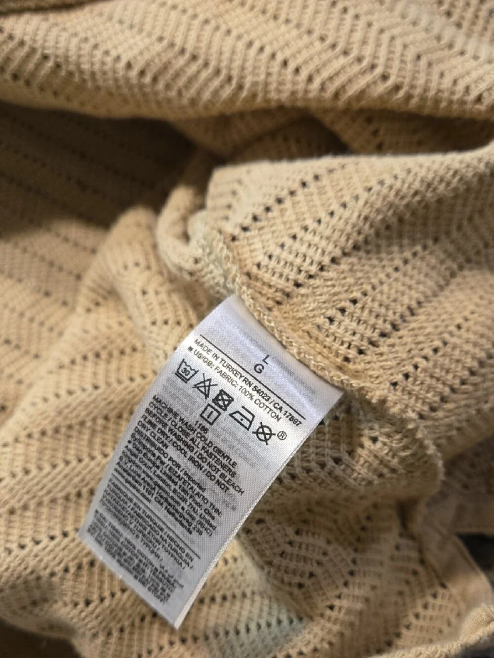 Banana Republic Herringbone Jacquard Resort Shirt Large